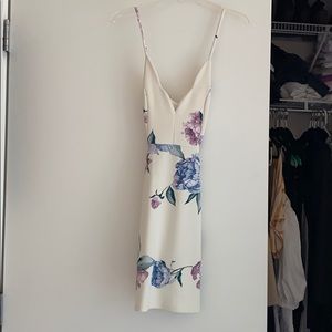 Floral mini dress